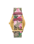 Gucci Timeless Monogram Floral Watch, back view